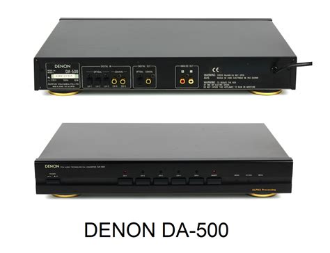 Review Dac Denon Da 500 Pcm1702 Avr Audio2nd