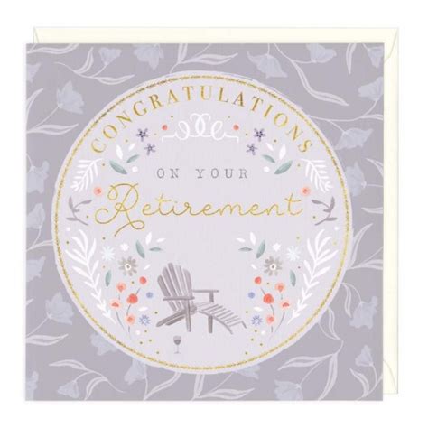 Congratulations On Your Retirement Card Greeting Card Buy Online
