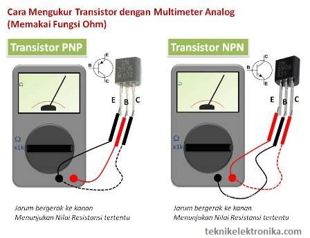 Sebab multimeter ini akan secara otomatis mendeteksi nilai komponen yang diukur. Fungsi Transistor dan Cara Mengukur Transistor