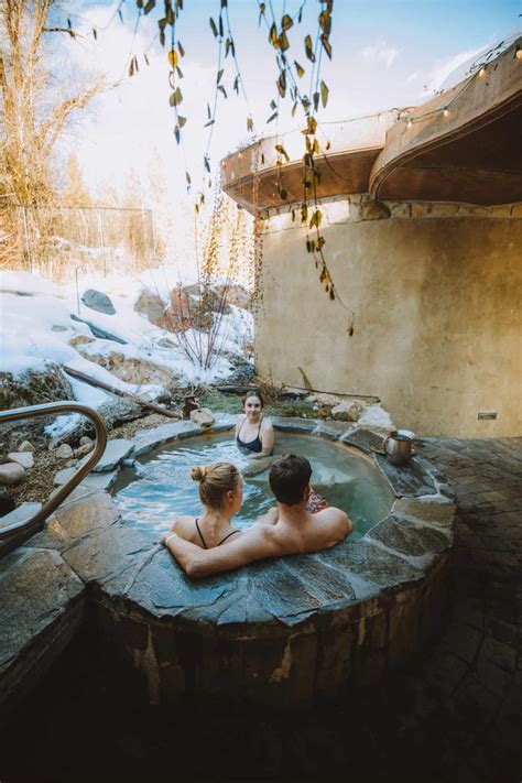 Here are some options to thaw out your toes and soak yourself there's a special spa, traditional food massage, a taoism wooden bath, outdoor forest spa, and under floor heating. A Magical Escape To The Springs In Idaho City (Dreamy Hot ...