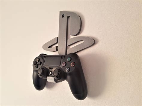 Playstation 4 Dualshock 4 Controller Wall Mount Holder Psn Etsy