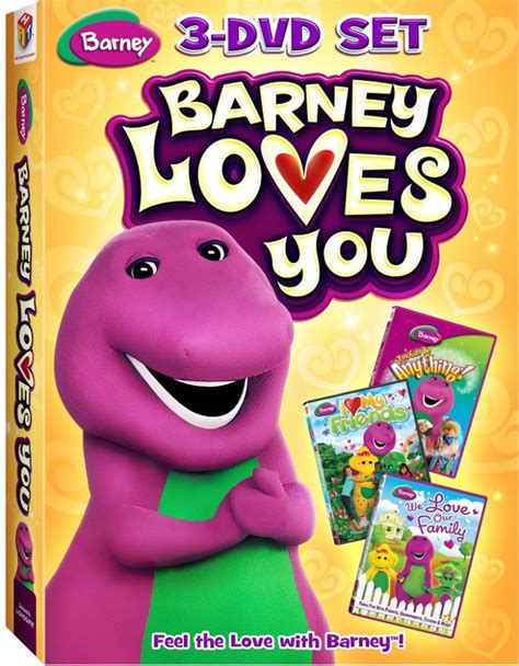 New 2013 Barney Loves You 3 Dvd Set Review And Giveaway A Happy Hippy Mom