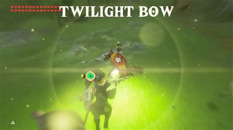 Zelda Breath Ot The Wild Twilight Bow Showcase Youtube