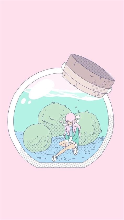 Pastel Anime Aesthetic Background Aesthetic Pink And Anime Image
