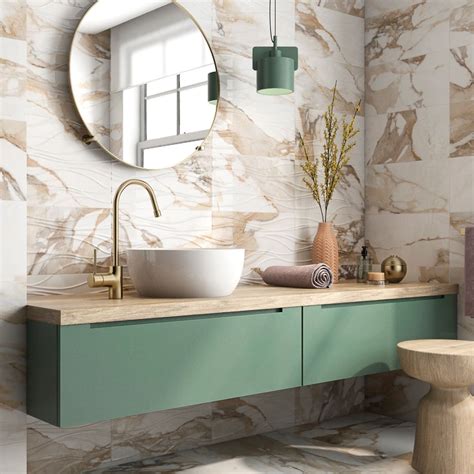 Gorgeous Marble Effect Tiles For Bathroom And Kitchen Walls Direct