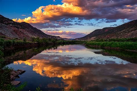 Visit us at www.colorado.gov and see all. Sunset Reflections Mountain River Scenic Landscape ...