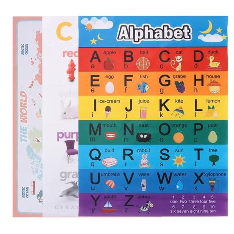 Preschool Alphabet Chart Abc Charts By Theme Guruparents Vavra