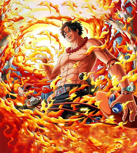 One Piece Personagem Portgas D Ace Wallpaper Como Se Faz
