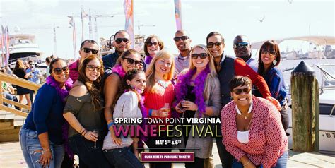 Festevents Spring Town Point Virginia Wine Festival