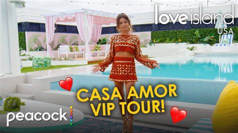 Casa Amor Villa Tour With Sarah Hyland Love Island Usa On Peacock Youtube