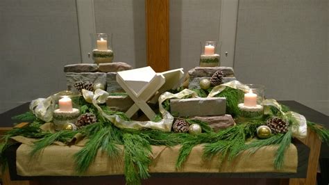 Advent Altar December 2014 Thanks Bruce Stambaugh For The Inspiration