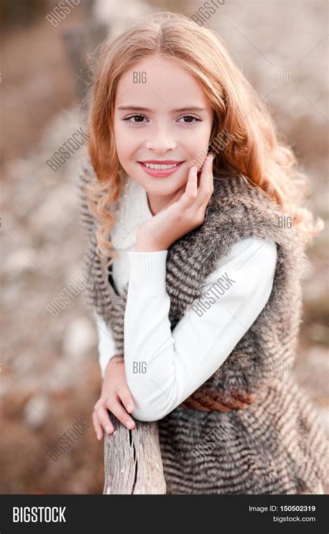 13 Year Old Beautiful Girls Beautiful Blondhaired 13years Old Girl Portrait Stock See