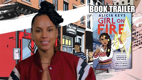 Girl On Fire By Alicia Keys Official Book Trailer Youtube