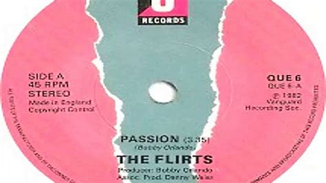 The Flirts Passion Dub Mix Youtube