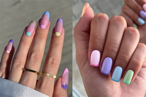 Top 68 imágenes sobre pintar uñas de diferentes colores recién