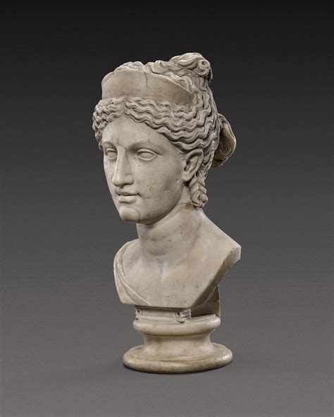A Roman Marble Bust Of Aphrodite Circa 2nd Century Ad Ancient