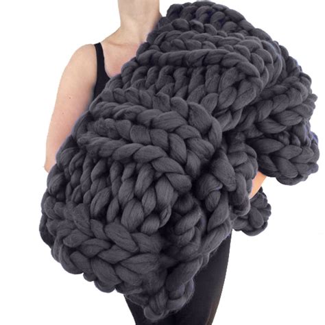 Brick Chunky Merino Yarn Giant Knitting Wool Super Bulky Yarn For Arm