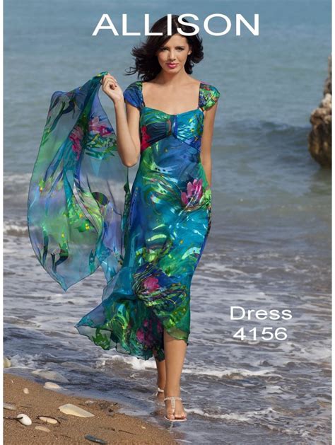 If you take a look at this wedding, there's no way you'll believe us if we tell you that this happened in. Allison 4156 Silk Soft and Floaty Dress Multicolour with ...