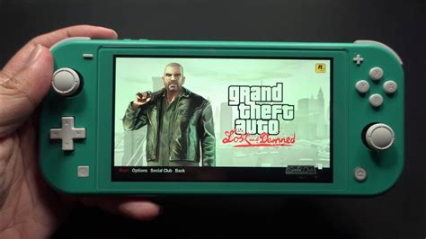 Gta Iv The Lost And Damned On Nintendo Switch Lite Youtube
