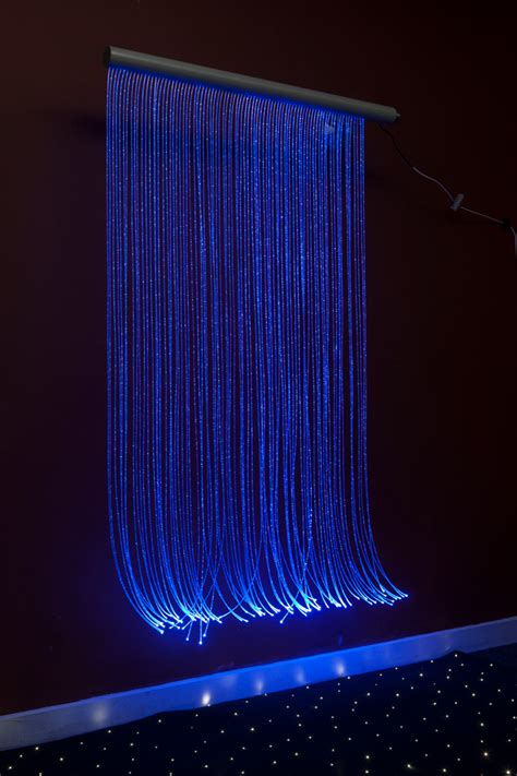 Fiber Optic Cascade Light Wall For Sensory Rooms