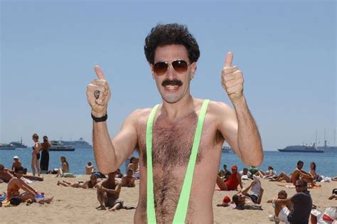 Borat wore it while sunbathing in kazakhstan, but you can wear it wherever you want. Newquay ban on mankinis has led to reduction in crime ...