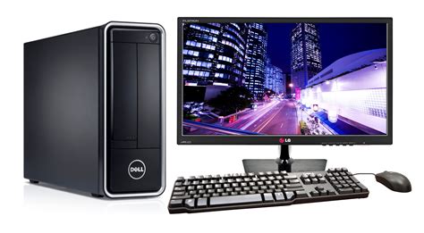 | custom bundle dell optiplex quad core pc desktop i5 3.2ghz kb mouse monitor wifi. Dell Inspiron 660S Desktop Computer & 22" LED Monitor ...
