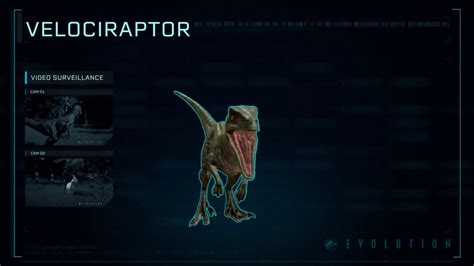 Jurassic World Evolution Species Profile Velociraptor Youtube