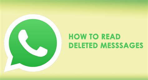 How to read deleted messages on whatsapp? How to read deleted WhatsApp messages - GoAndroid