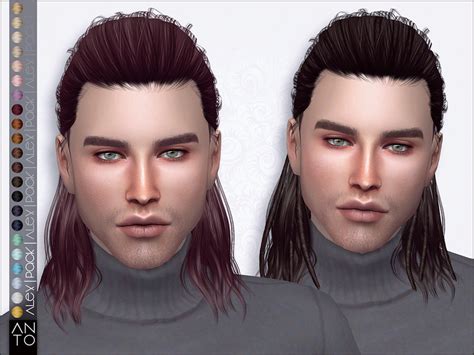 The Sims Resource Alex Hair Pack By Anto Sims 4 Hairs