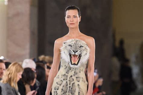 Fake Animal Heads Stir Outrage At Paris Haute Couture Fashion Week