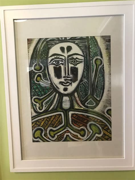 Woman With Green Hair Picasso Drawing Drawings Art