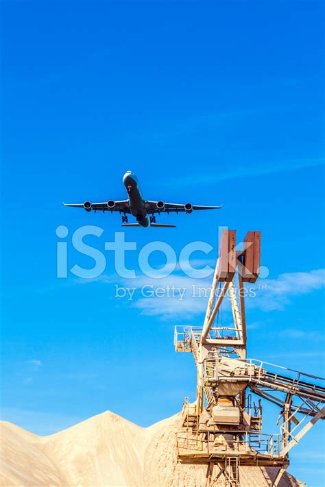 Aircraft In Landing Approach Stock Photo Royalty Free Freeimages
