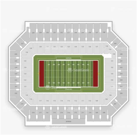 Sanford Stadium Seating Chart Rows Awesome Home