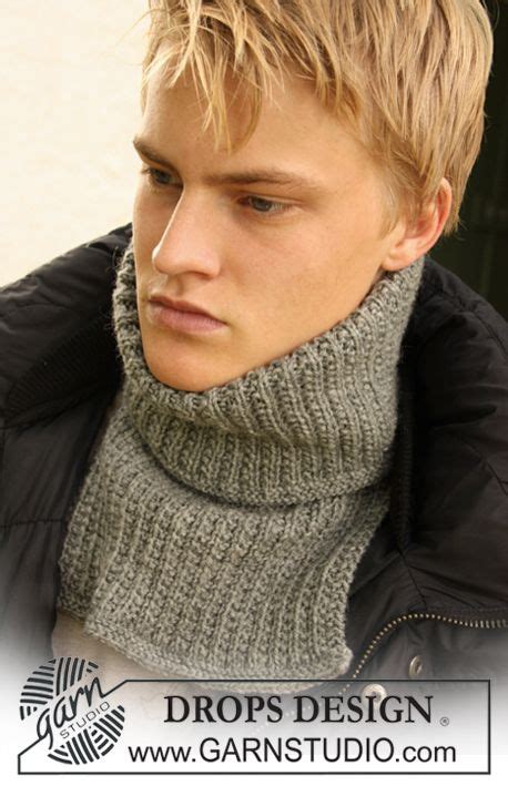 Knit Free Pattern Easy And Awesome Results Drops Neck Warmer In