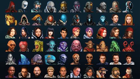 Scifi Characters Icons In Textures Ue Marketplace