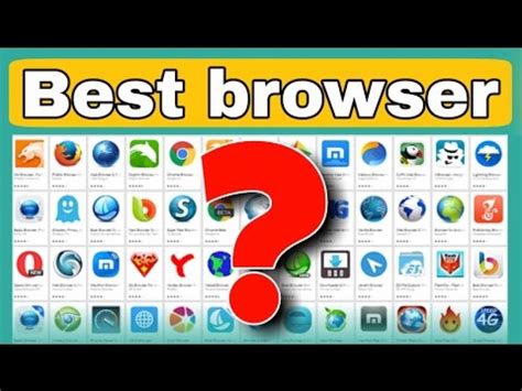 The Best Web Browser 2017