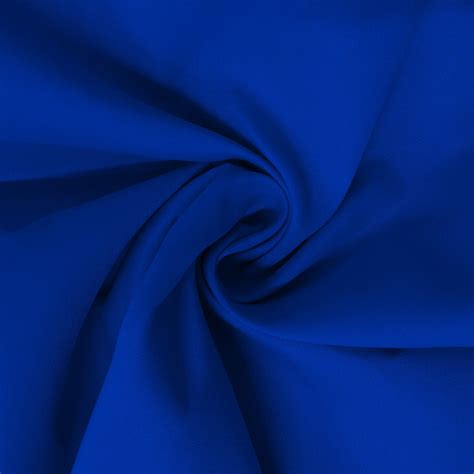 Royal Blue Cotton Fabric 100 Cotton Poplin Plain Fabric For Etsy