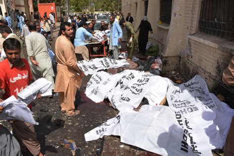 Suicide Bomber Kills Dozens At Pakistani Hospital In Quetta The New York Times