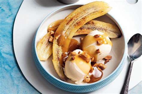 Butterscotch Sauce With Burnt Butter Bananas And Ice Cream Recipes