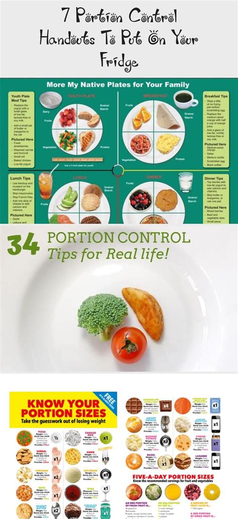 7 Portion Control Handouts To Put On Your Fridge If You Need A