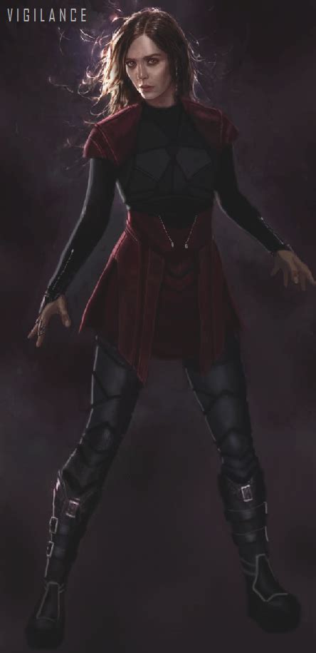 V I G I L A N C E Marvel Scarlet Witch Costume Scarlet Witch