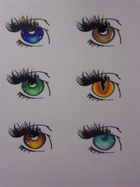 How To Color Eyes With Copic By Rikuyanki On Deviantart Copic Marker