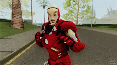 Appreciation for the classics, (i don't really care for the newer iron man armors. Iron Man Mark 7 (Unmasked) para GTA San Andreas