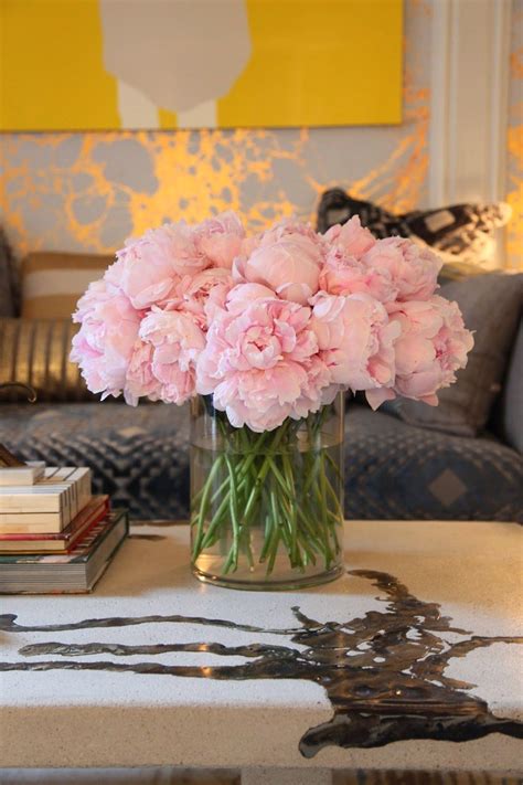 Before bringing it inside, gradually acclimate the plant to its new environment by placing it in a shady part of the garden, or cover lightly with a cloth for a few hours per day. Carrier & Company at Kips Bay #peonies | Flowers, Peonies ...