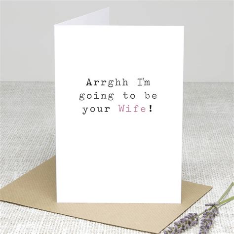 Your Wife Wedding Day Card By Slice Of Pie Designs