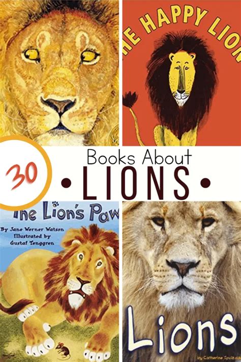 Fiction And Nonfiction Childrens Books About Lions