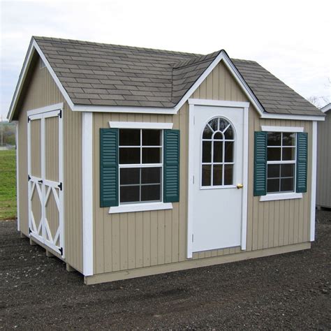 Little Cottage 12 X 10 Ft Classic Wood Cottage Panelized Storage Shed