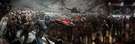 Fashion And Action Epic Captain America The Winter Soldier Concept Art