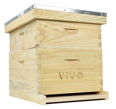 Complete Beekeeping 20 Frame Beehive Box 10 Medium 10 Deep Langstroth