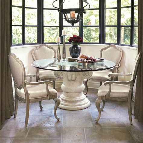 Campania 5 Piece Dining Set By Bernhardt Luxury Dining Tables